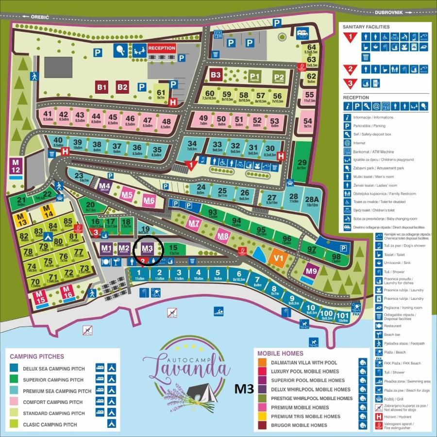 Lavanda Mobile Homes & Villas Orebić Buitenkant foto